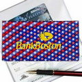 3D Lenticular Checkbook Cover - 3 3/8"x6 3/8" (Stars & Stripes)